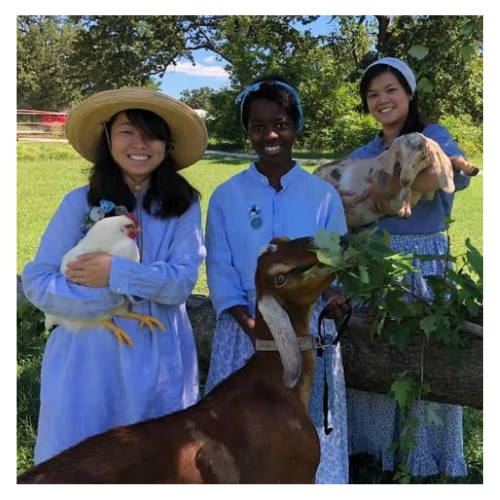 Gabriella and Esther Smith | Pilgrim's Heart Homestead